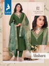 Akshara By Kaya Roman Silk V Neck Kurti With Bottom Dupatta Wholesale Shop In Surat
